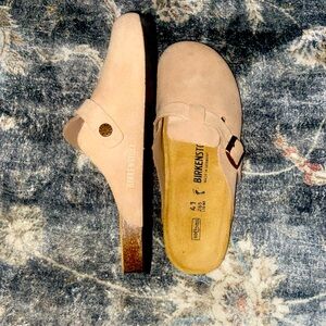 Birkenstock Boston Suede Leather